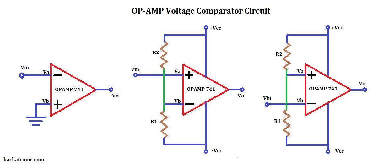 opamp comparator circuit
