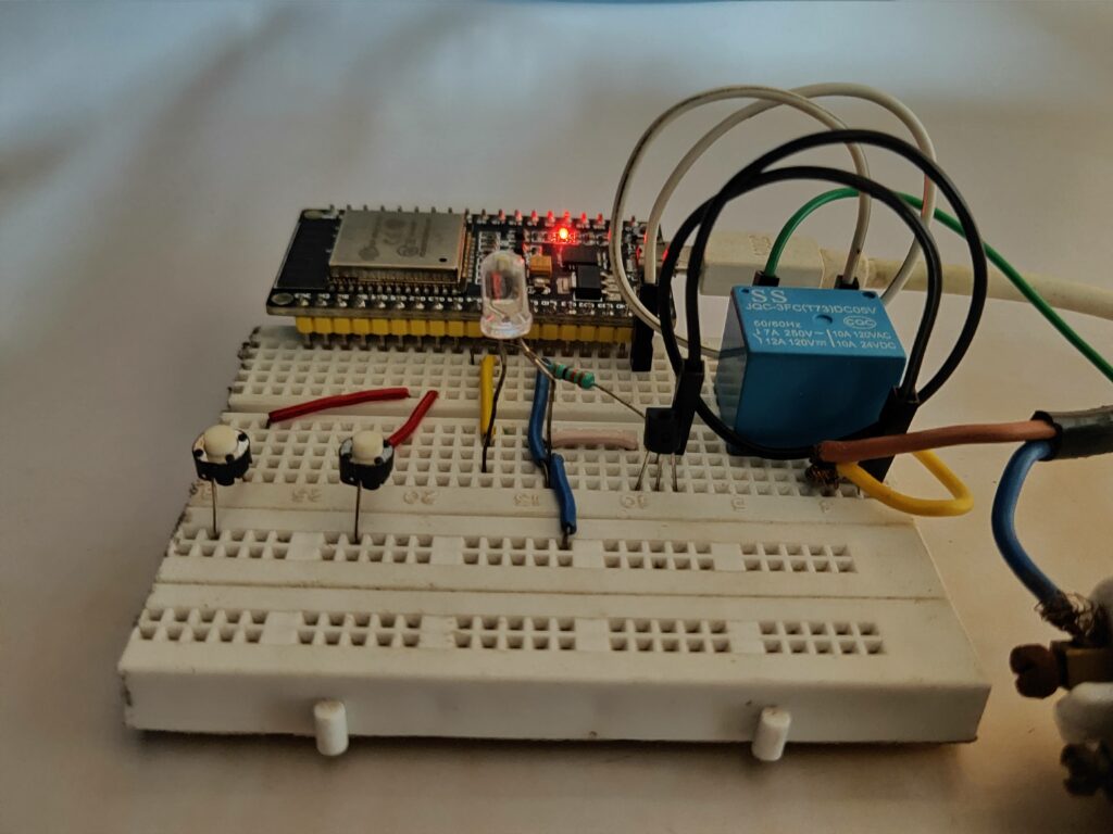 esp32 home automation circuit diagram