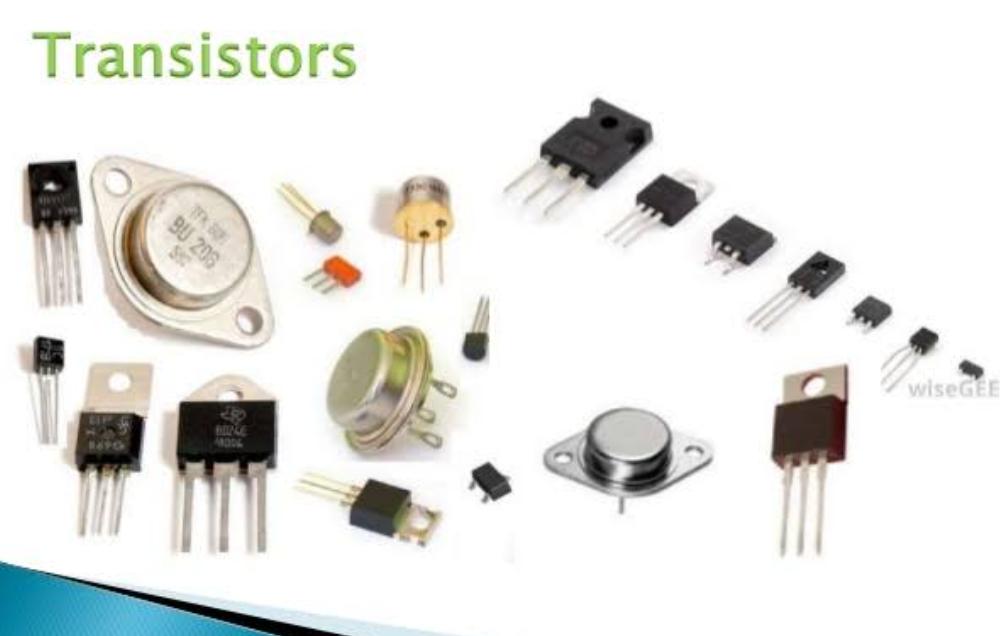 Transistors classification, active components