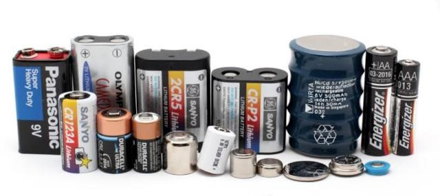 Different Batteries classified