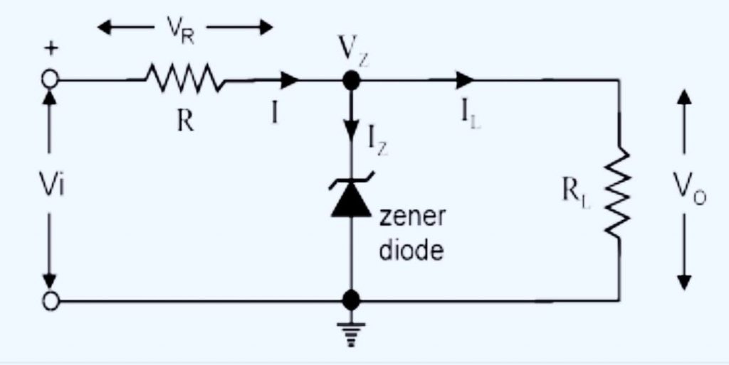 Zener diode as Voltage regulator
