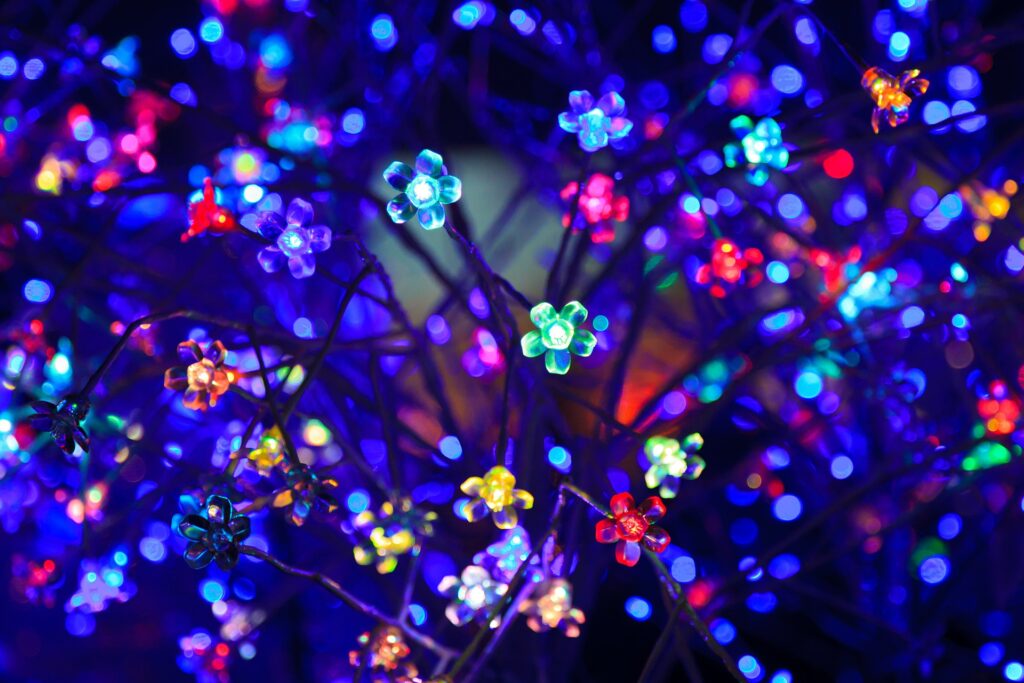 colorful LED lights hd