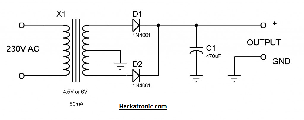 5V power supply circuit