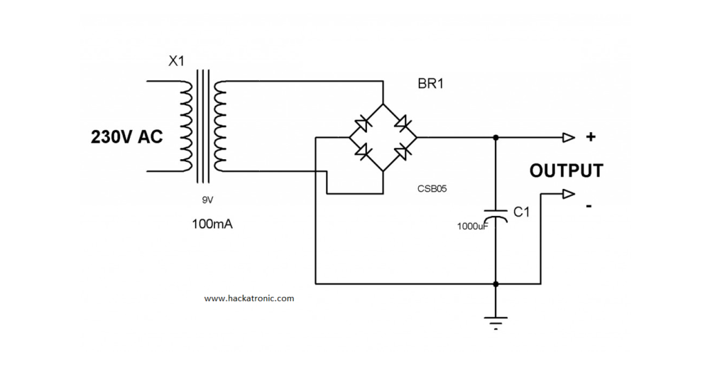 9V Power Supply Circuit