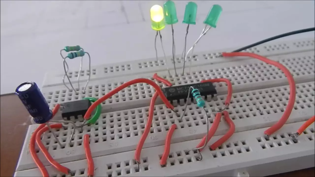 BCD Counter 74160 Circuit