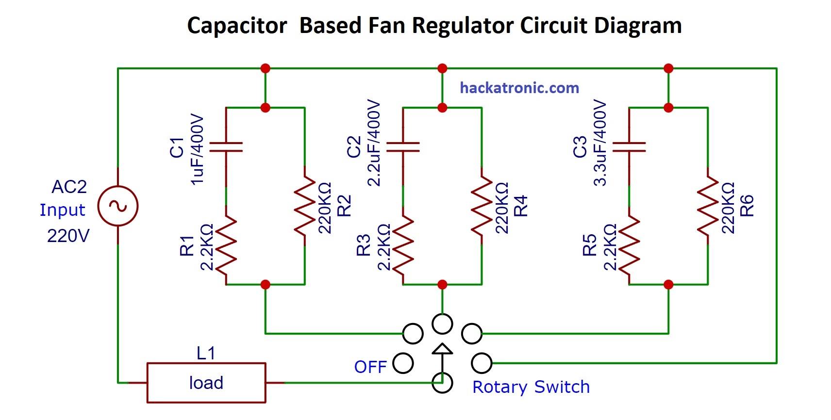 electronic fan regulator circuit diagram Wiring Diagram and Schematics
