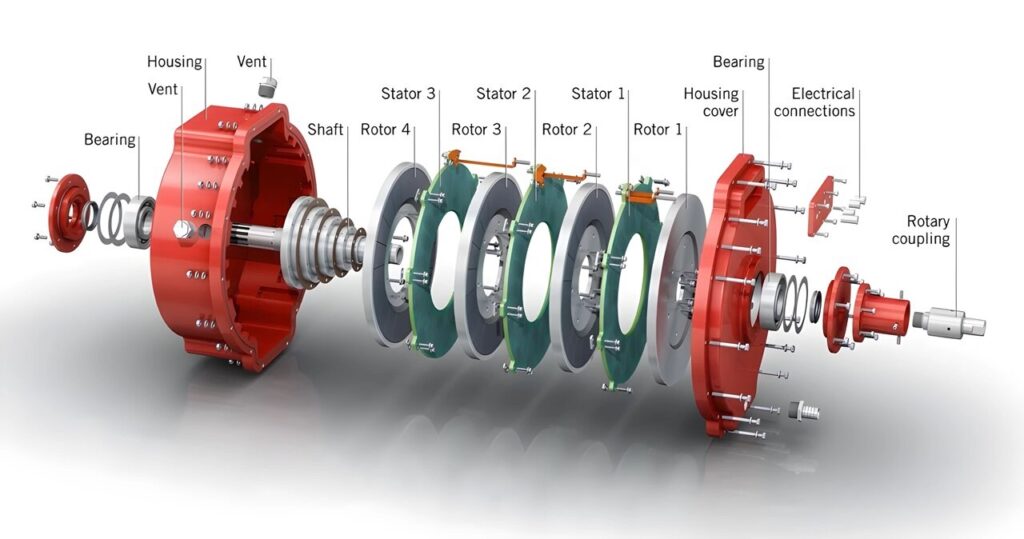 PCB Stator Motor Working Internal