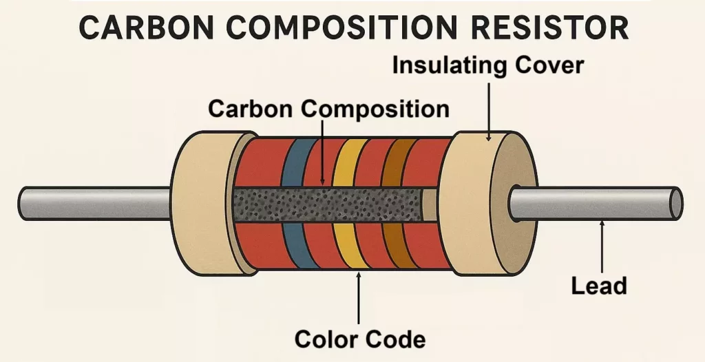 Carbon Composition Resistor Construction