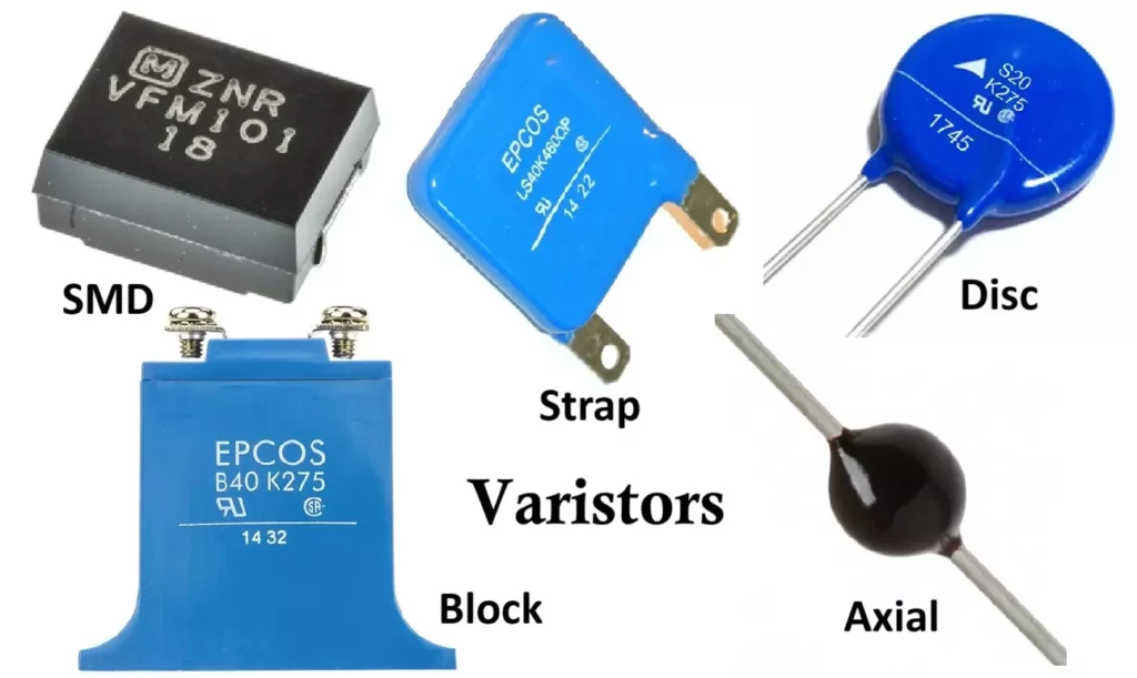 Types of Varistors