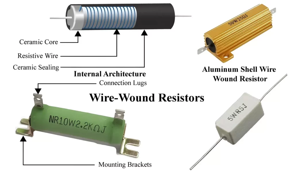 Wire Wound Resistors Type