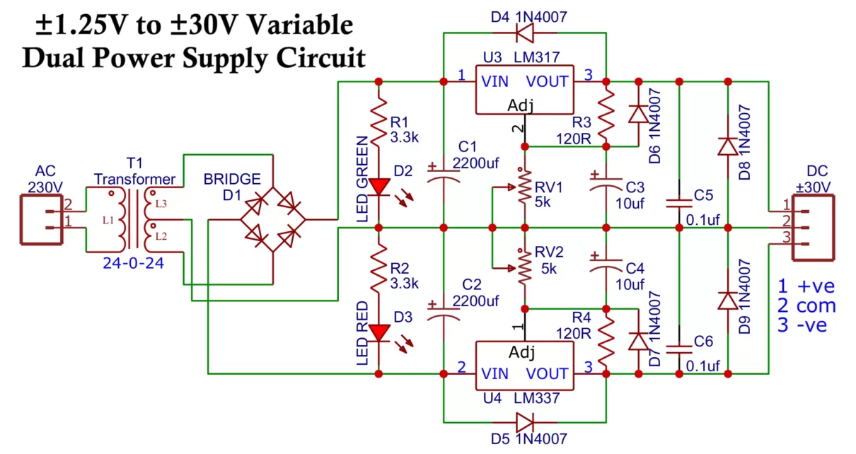Dual Power Supply Circuit