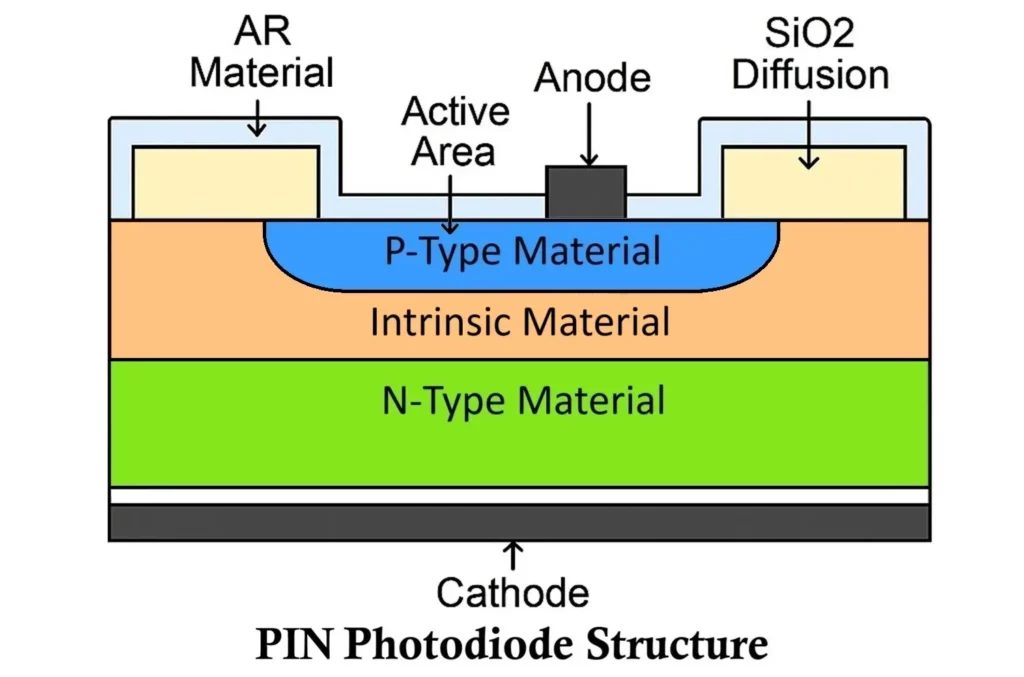 PIN Photodiode Construction