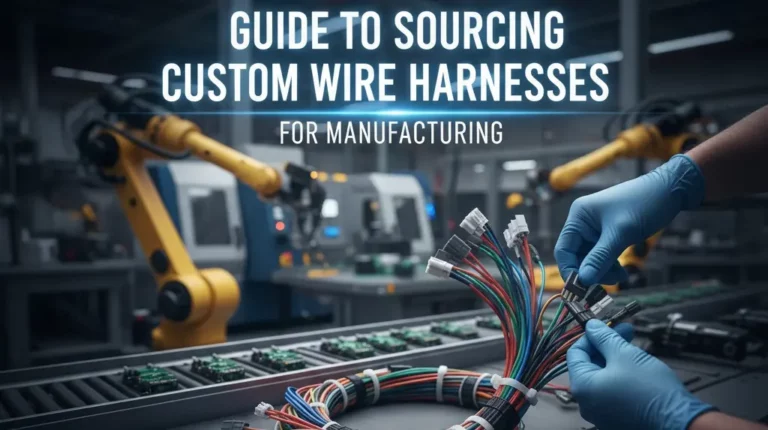 Custom Wire Harnesses for Manufacturing