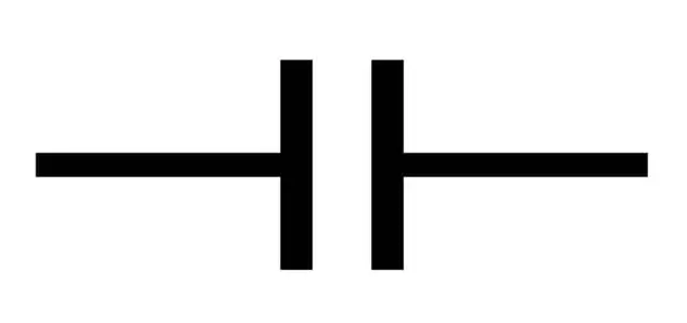 Non-Polarized Capacitor Symbol