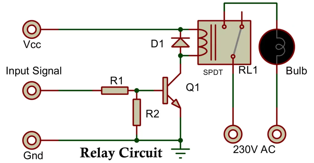 Relay Circuit Diagram