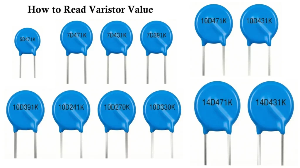 How to Read Varistor Value