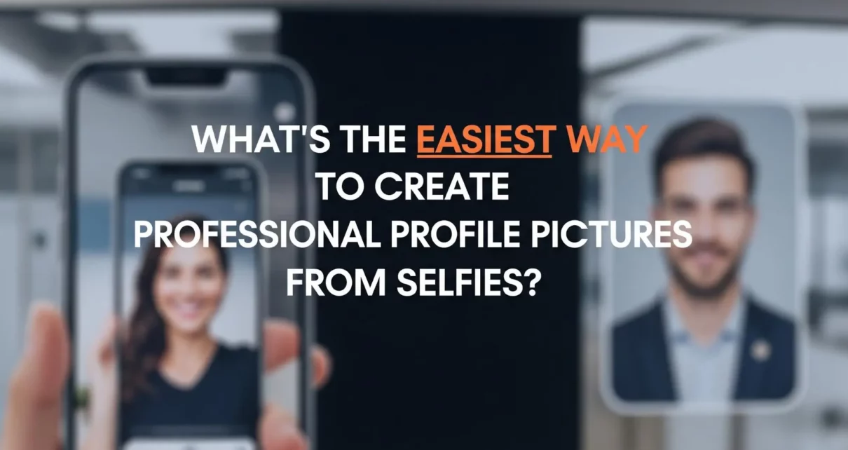 Professional Profile Pictures from Selfie